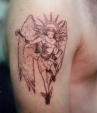 tatuaggio Angelo Donna
