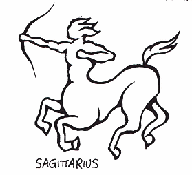 Tatuaggi tattoo Sagittario