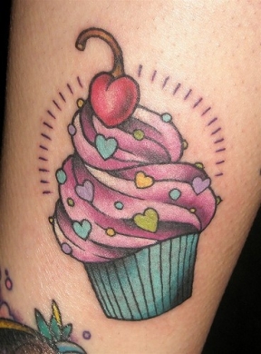 tatuaggio Ciliegina sulla torta