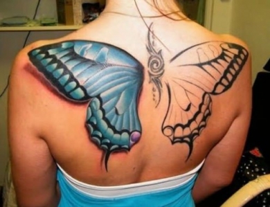 Tatuaggi tattoo Farfalla