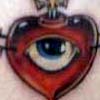 Tatuaggi tattoo Cuore con Occhio